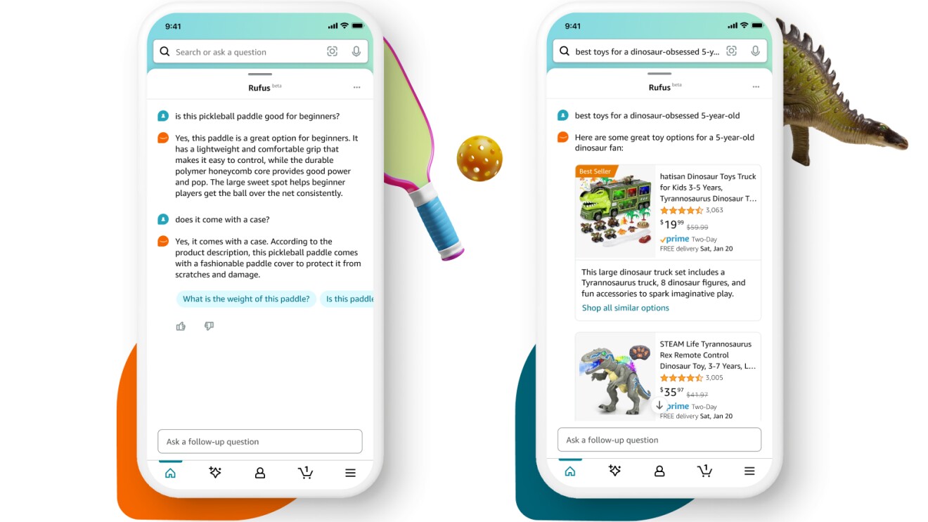 AI use case in ecommerce: A sample conversation on Amazon Rufus