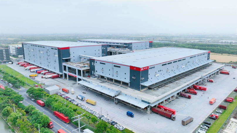 JD.com's logistics facility in China